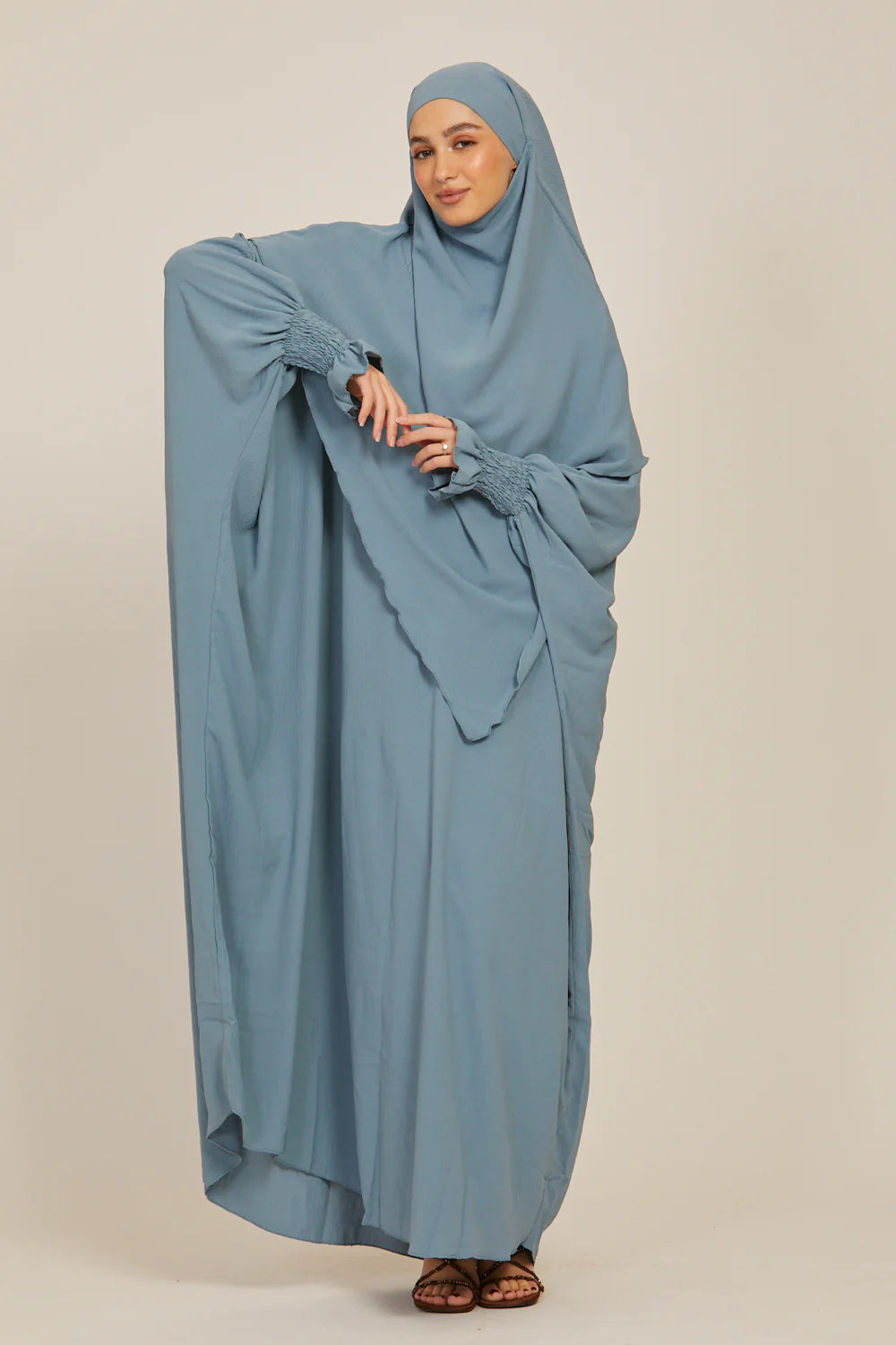 Abaya Bleue