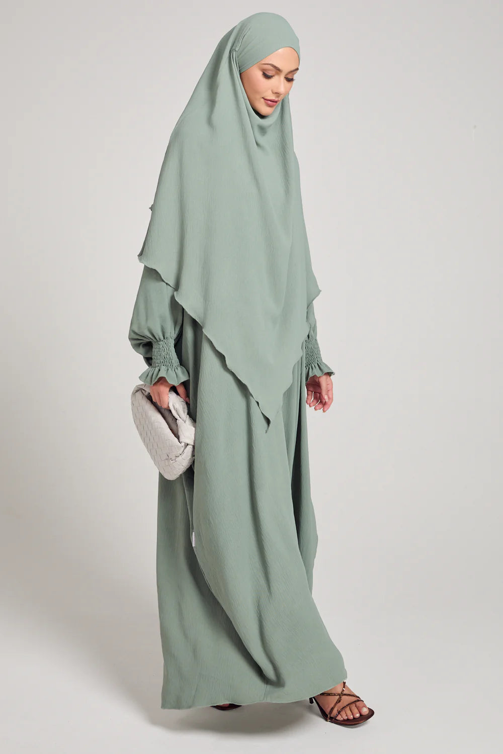 Abaya Vert Clair