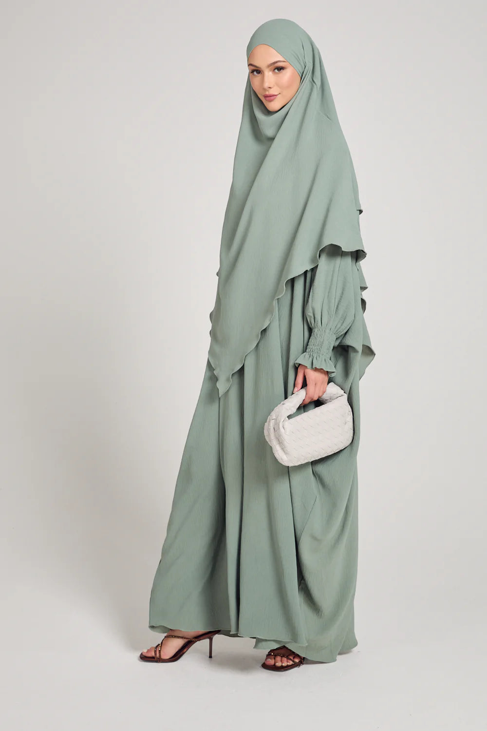 Abaya Vert Clair