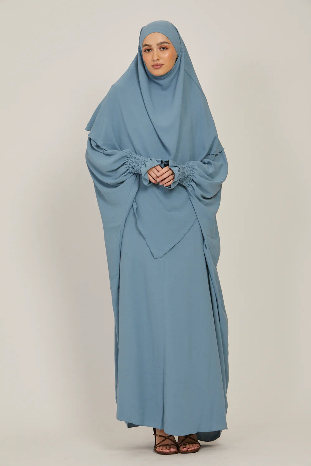 Abaya Bleue