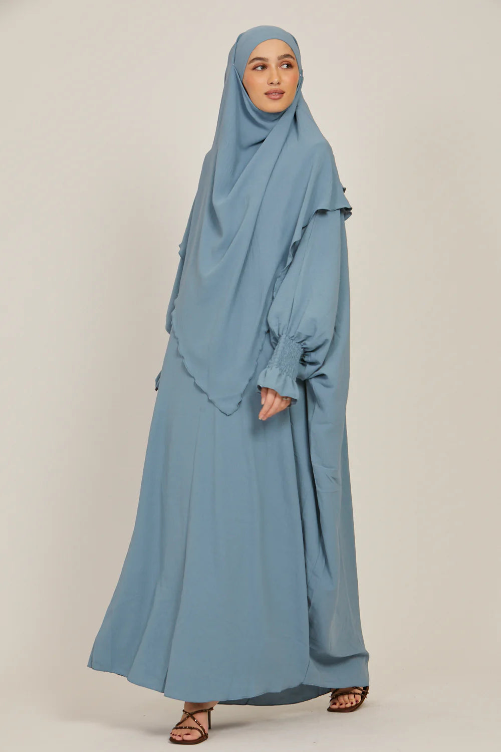 Abaya Bleue