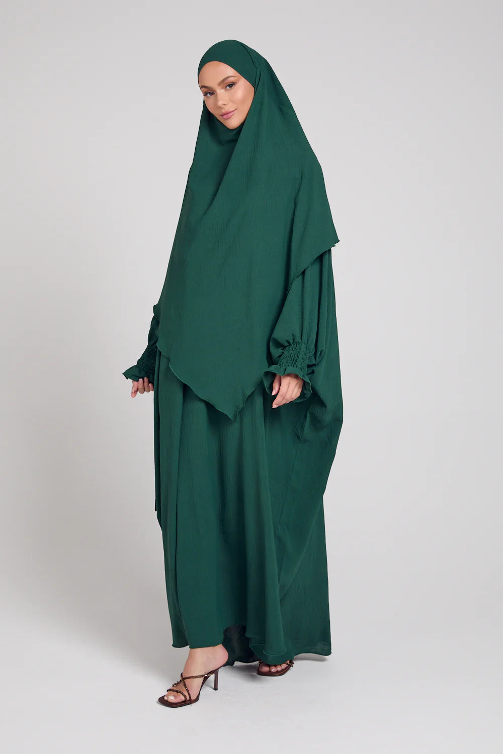 Abaya Verte