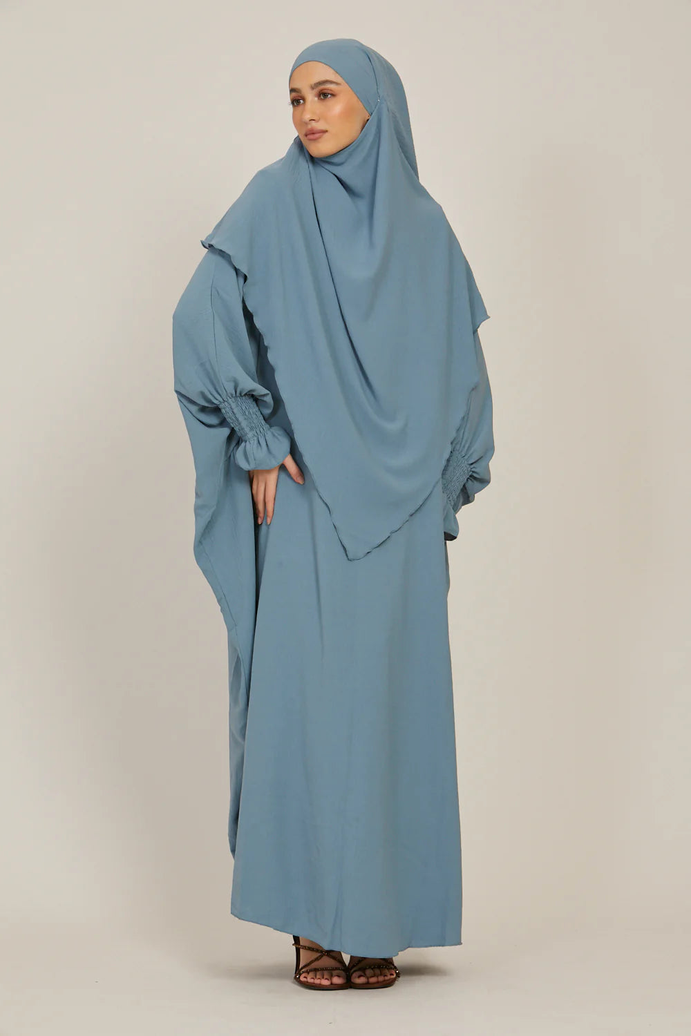 Abaya Bleue